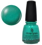 China glaze -> Vernis à ongles Turned up turquoise 1007
