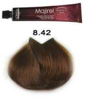 L'oréal -> Majirel 8.42 Blond Clair Cuivré Irisé (50ml)